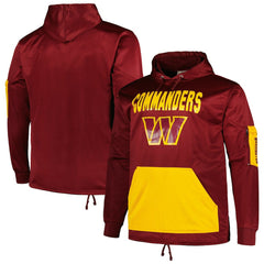 Washington Commanders Big & Tall Pullover Hoodie Burgundy - Fanatics