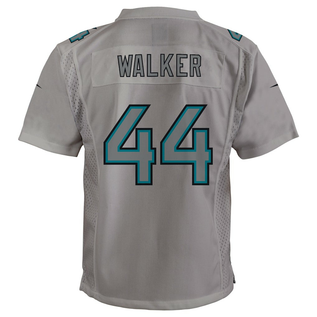 Travon Walker Jacksonville Jaguars Youth Atmosphere Game Jersey - Gray | NFL Jerseys