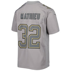 Tyrann Mathieu New Orleans Saints Youth Atmosphere Game Jersey Gray - Nike