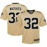 Tyrann Mathieu New Orleans Saints Youth Inverted Game Jersey Gold - Nike