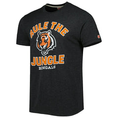Cincinnati Bengals Homage Hyper Local Tri-Blend T-Shirt Charcoal - NFL