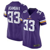 Brian Asamoah Minnesota Vikings Women's Player Game Jersey Purple - Nike