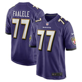 Daniel Faalele Baltimore Ravens Player Game Jersey Purple - Nike