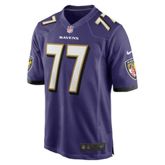Daniel Faalele Baltimore Ravens Player Game Jersey Purple - Nike