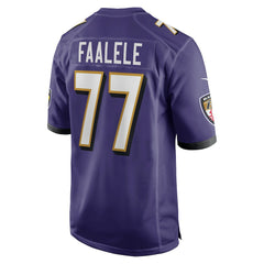 Daniel Faalele Baltimore Ravens Player Game Jersey Purple - Nike