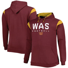 Washington Commanders Big & Tall Call the Shots Pullover Hoodie Burgundy - Fanatics