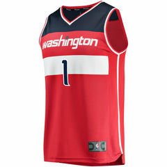 Fanatics - Johnny Davis Washington Wizards Youth Fast Break Replica Jersey - Icon Edition - Red