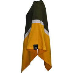 Green Bay Packers KIYA TOMLIN Women's Contraband Tri-Blend Poncho - NFL