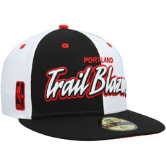 New Era - Script Pinwheel 59FIFTY Fitted Hat - Black/White