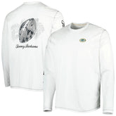 Green Bay Packers Laces Out Billboard Long Sleeve T-Shirt White - Tommy Bahama