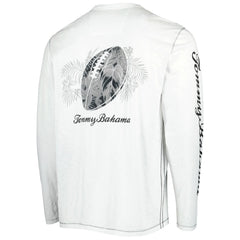 Green Bay Packers Laces Out Billboard Long Sleeve T-Shirt White - Tommy Bahama