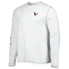 Houston Texans Laces Out Billboard Long Sleeve T-Shirt White - Tommy Bahama