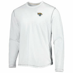 Jacksonville Jaguars Laces Out Billboard Long Sleeve T-Shirt White - Tommy Bahama