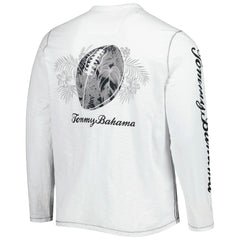 Los Angeles Chargers Laces Out Billboard Long Sleeve T-Shirt White - Tommy Bahama
