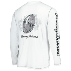 Las Vegas Raiders Laces Out Billboard Long Sleeve T-Shirt White - Tommy Bahama