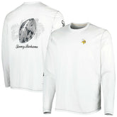 Minnesota Vikings Laces Out Billboard Long Sleeve T-Shirt White - Tommy Bahama