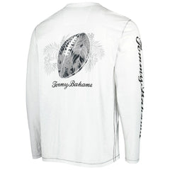 Pittsburgh Steelers Laces Out Billboard Long Sleeve T-Shirt White - Tommy Bahama
