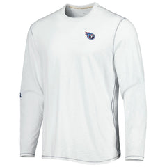 Tennessee Titans Laces Out Billboard Long Sleeve T-Shirt White - Tommy Bahama