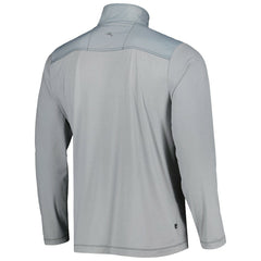 Las Vegas Raiders On Deck IslandZone Half-Zip Jacket Gray - Tommy Bahama