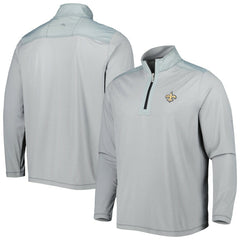 New Orleans Saints On Deck IslandZone Half-Zip Jacket Gray - Tommy Bahama