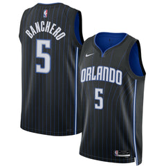 Nike - Paolo Banchero Orlando Magic Unisex 2022 NBA Draft First Round Pick Swingman Jersey - Icon Edition - Black