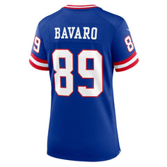Mark Bavaro New York Giants Women's Classic Retired Player Game Jersey Royal - Nike
