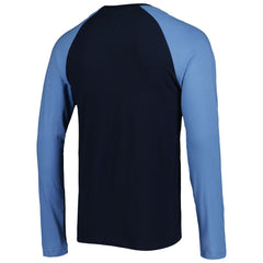Tennessee Titans New Era Current Raglan Long Sleeve T-Shirt Navy - NFL