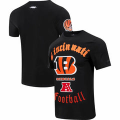 Cincinnati Bengals Pro Standard Old English T-Shirt Black - NFL