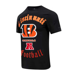 Cincinnati Bengals Pro Standard Old English T-Shirt Black - NFL