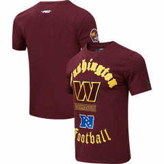 Washington Commanders Pro Standard Old English T-Shirt Burgundy - NFL