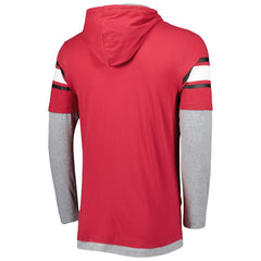 Arizona Cardinals New Era Long Sleeve Hoodie T-Shirt Cardinal - NFL