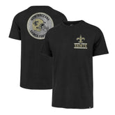 New Orleans Saints '47 Open Field Franklin T-Shirt Black - 47 brand