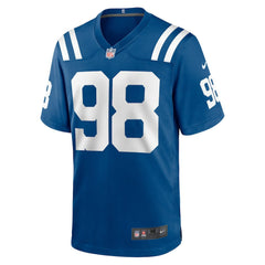 Tony Siragusa Indianapolis Colts Game Retired Player Jersey Royal - Nike