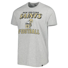 New Orleans Saints '47 Dozer Franklin Lightweight T-Shirt Gray - 47 brand