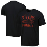 Atlanta Falcons '47 Wordmark Rider Franklin T-Shirt Black - 47 brand