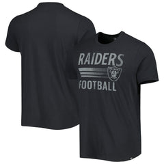 Las Vegas Raiders '47 Wordmark Rider Franklin T-Shirt Black - 47 brand