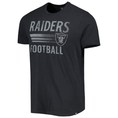 Las Vegas Raiders '47 Wordmark Rider Franklin T-Shirt Black - 47 brand