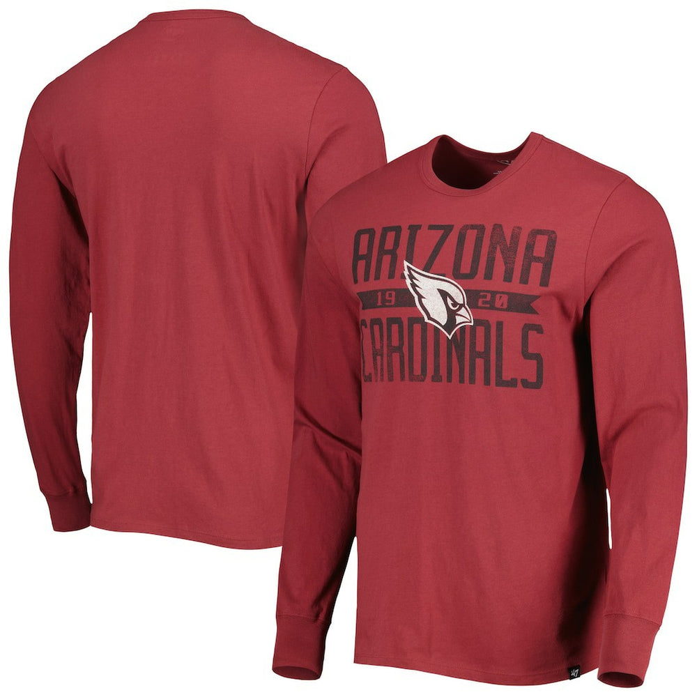 Arizona Cardinals '47 Brand Wide Out Franklin Long Sleeve T-Shirt Cardinal - 47 brand