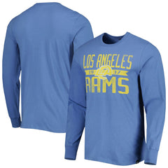 Los Angeles Rams '47 Brand Wide Out Franklin Long Sleeve T-Shirt Royal - 47 brand