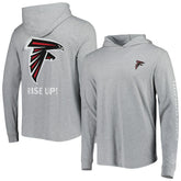 Atlanta Falcons Vineyard Vines Local Long Sleeve Hoodie T-Shirt Heathered Gray - NFL