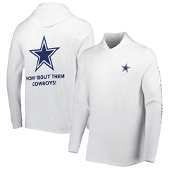 Dallas Cowboys Vineyard Vines Local Long Sleeve Hoodie T-Shirt White - NFL