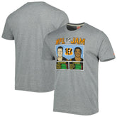 Ja'Marr Chase & Joe Burrow Cincinnati Bengals Homage Unisex NFL Jam Tri-Blend T-Shirt Heather Gray - NFL