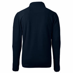 Detroit Lions Cutter & Buck Big & Tall Cascade Eco Sherpa Fleece Quarter-Zip Pullover Jacket Navy - NFL