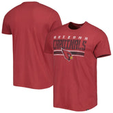 Arizona Cardinals '47 Team Stripe T-Shirt Cardinal - 47 brand