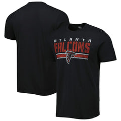 Atlanta Falcons '47 Team Stripe T-Shirt Black - 47 brand