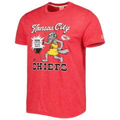 Kansas City Chiefs Homage BBQ Hyper Local Tri-Blend T-Shirt Red - NFL