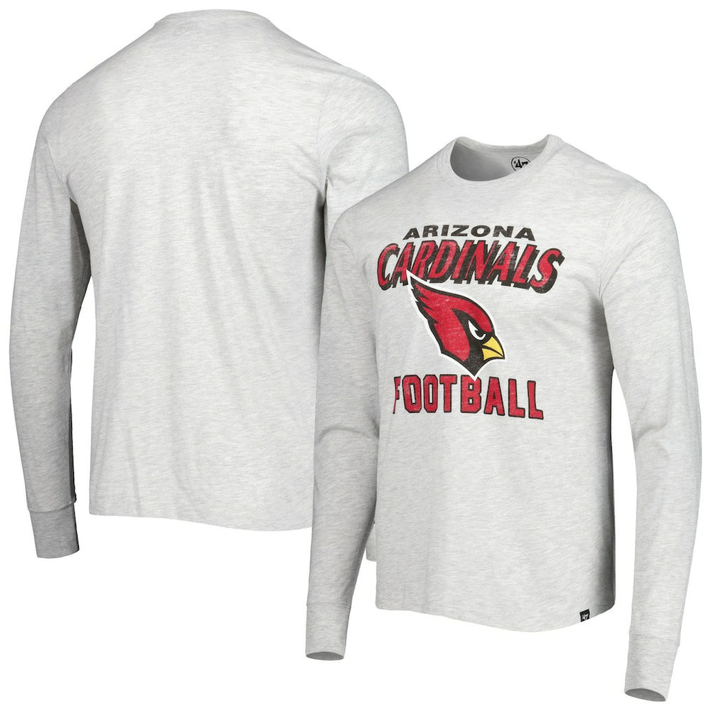 Arizona Cardinals '47 Dozer Franklin Long Sleeve T-Shirt Heathered Gray - 47 brand