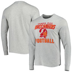 Tampa Bay Buccaneers '47 Dozer Franklin Long Sleeve T-Shirt Heathered Gray - 47 brand