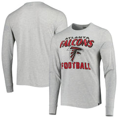 Atlanta Falcons '47 Dozer Franklin Long Sleeve T-Shirt Heathered Gray - 47 brand