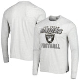 Las Vegas Raiders '47 Dozer Franklin Long Sleeve T-Shirt Heathered Gray - 47 brand